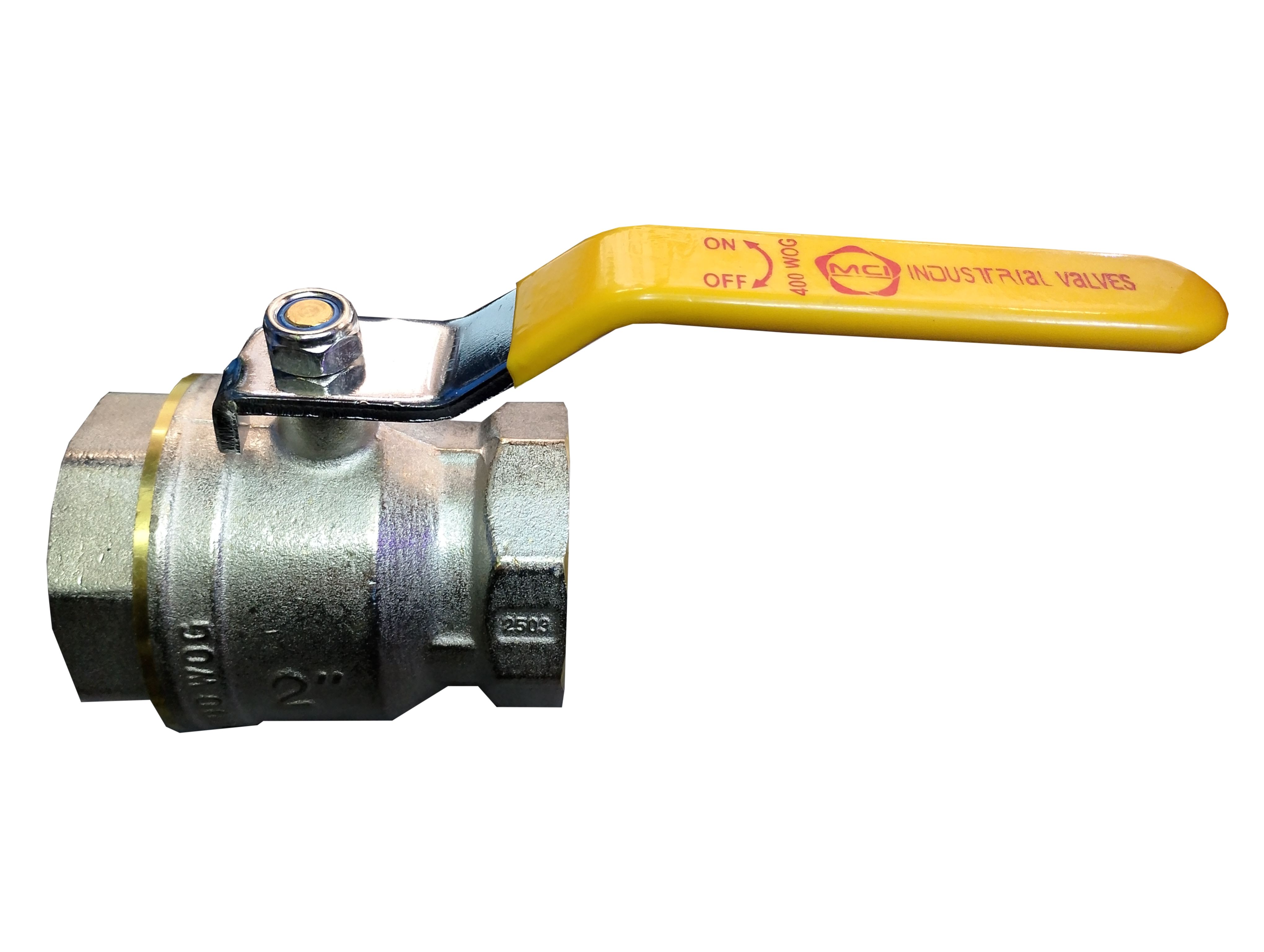 VALVULA ESFERA ROSCADA MCI DE 2" DE 400 WOG